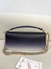 Colestore Valentino Garavani Locò Small Shoulder Bag Washed Blue Gradient 27×13×6cm - 6