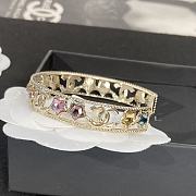 Colestore Chanel 25P Star Crystal Bangle bracelet  - 6