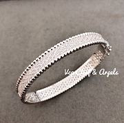 Colestore Van Cleef & Arpels Perlée Full Pavé Bangle Gold/Silver/Rose Gold - 5