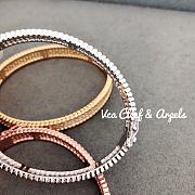 Colestore Van Cleef & Arpels Perlée Full Pavé Bangle Gold/Silver/Rose Gold - 4