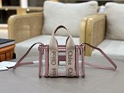 Colestore Chloé Mini Woody Tote Bag In Jelly Blushy Beige 20x14x6cm - 1