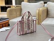 Colestore Chloé Mini Woody Tote Bag In Jelly Blushy Beige 20x14x6cm - 2