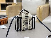Colestore Chloé Mini Woody Tote Bag In Jelly Black 20x14x6cm - 4