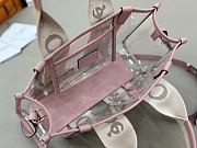 Colestore Chloé Medium Woody Tote Bag In Jelly Blushy Beige 26x20x8cm - 6