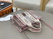 Colestore Chloé Medium Woody Tote Bag In Jelly Blushy Beige 26x20x8cm - 5