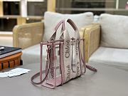 Colestore Chloé Medium Woody Tote Bag In Jelly Blushy Beige 26x20x8cm - 4