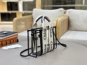 Colestore Chloé Medium Woody Tote Bag In Jelly Black 26x20x8cm - 4