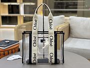 Colestore Chloé Large Woody Tote Bag In Jelly Black 37x26x12cm - 6