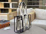 Colestore Chloé Large Woody Tote Bag In Jelly Black 37x26x12cm - 4