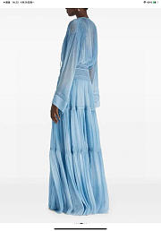 Colestore Ermanno Scervino Lace-Detailed Maxi Dress In Blue - 4