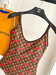 Colestore Louis Vuitton Cherry Brown Swimsuit/Bikini - 5