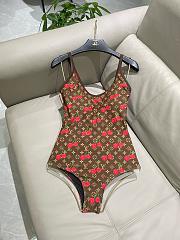 Colestore Louis Vuitton Cherry Brown Swimsuit/Bikini - 4