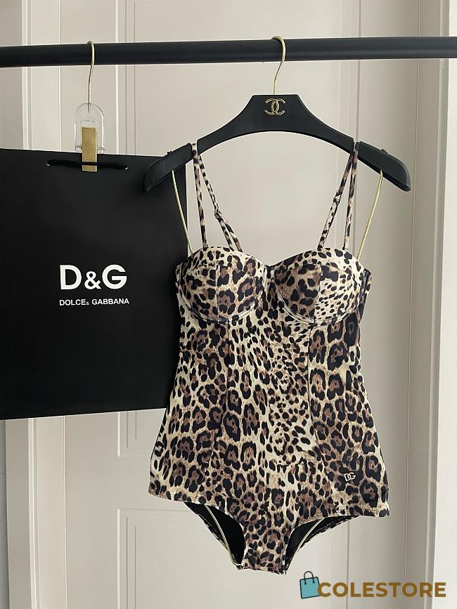 Colestore Dolce & Gabbana Leopard Swimsuit/Bikini - 1