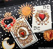 Colestore Dolce & Gabbana 90s Sicily Bag with Logo Print Multicolor 25x12x20cm - 2