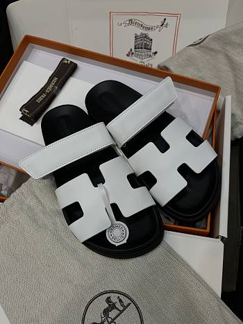 Colestore Hermes Chypre sandal Blanc