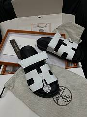 Colestore Hermes Chypre sandal Blanc - 6