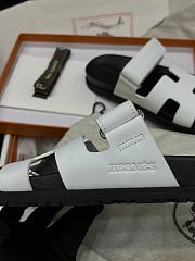 Colestore Hermes Chypre sandal Blanc - 4