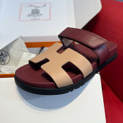 Colestore Hermes Chypre sandal Beige Perlino / Rouge H - 6