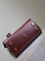 Colestore YSL Saint Laurent Nano Sac De Jour Dark Bordeaux 22x18x10.5cm - 6