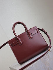 Colestore YSL Saint Laurent Nano Sac De Jour Dark Bordeaux 22x18x10.5cm - 3