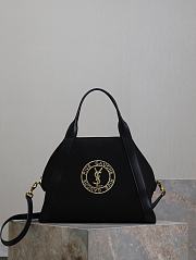 Colestore YSL Saint Laurent Rive Gauche Bowling Black 42×32×18cm - 1