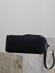 Colestore YSL Saint Laurent Rive Gauche Bowling Black 42×32×18cm - 6
