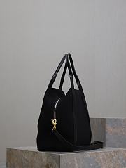 Colestore YSL Saint Laurent Rive Gauche Bowling Black 42×32×18cm - 5
