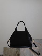 Colestore YSL Saint Laurent Rive Gauche Bowling Black 42×32×18cm - 4