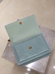 Colestore YSL Saint Laurent Sunset Small Shoulder Bag Blue 22x8x16cm - 4