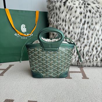 Colestore Goyard Beluga Mini Bag Green 23x18.5x8cm