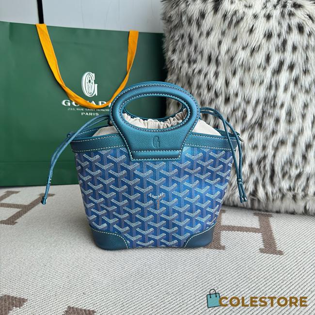 Colestore Goyard Beluga Mini Bag Blue 23x18.5x8cm - 1