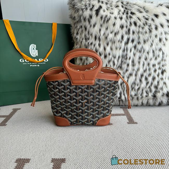 Colestore Goyard Beluga Mini Bag Brown 23x18.5x8cm - 1