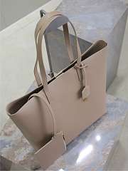 Colestore YSL Saint Laurent Shopping Tote Bag beige 32.5×35×10.5cm - 2