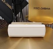Colestore Dolce & Gabbana Sicily White Handbag 18x11x6cm - 3