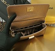 Colestore Dolce & Gabbana Sicily Gold Tone Handbag 18x11x6cm - 4