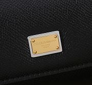 Colestore Dolce & Gabbana Sicily Black Handbag 18x11x6cm - 3