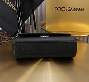 Colestore Dolce & Gabbana Sicily Black Handbag 18x11x6cm - 2