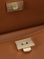 Colestore Dolce & Gabbana Sicily Caramel Handbag 18x11x6cm - 5
