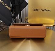 Colestore Dolce & Gabbana Sicily Caramel Handbag 18x11x6cm - 4
