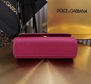 Colestore Dolce & Gabbana Sicily Pink Handbag 18x11x6cm - 4