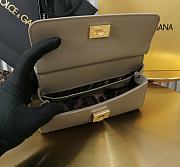 Colestore Dolce & Gabbana Sicily Gray Handbag 18x11x6cm - 3