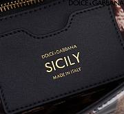 Colestore Dolce & Gabbana Sicily Leopard Print Patent Leather 29x18x12cm - 3