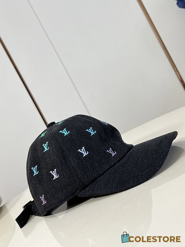 Colestore Louis Vuitton LV Blason Shading Denim Cap S00 16 x 28 x 26cm - 1