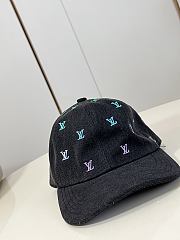 Colestore Louis Vuitton LV Blason Shading Denim Cap S00 16 x 28 x 26cm - 2
