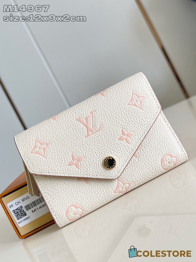 Colestore Louis Vuitton Victorine Monogram Wallet 12 x 9.5 x 2.5cm - 1