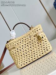 Colestore Louis Vuitton Vanity Chain Pouch Natural Tan Raffia 6.5 x 11.5 x 19cm - 6