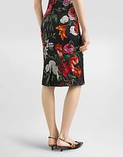 Colestore Dolce & Gabbana Flower-print satin dress in Print - 3