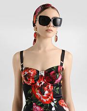 Colestore Dolce & Gabbana Flower-print satin dress in Print - 2