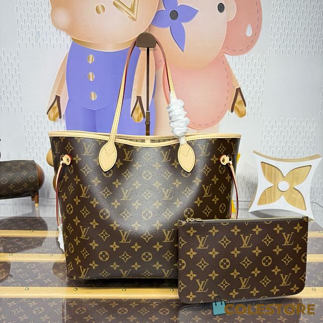 Colestore Louis Vuitton Neverfull Damier Ebene M41177 31x14x28cm - 1