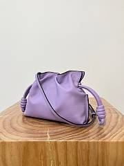 Colestore Loewe Flamenco Clutch Mini Bag in Light Mauve 23x18x9cm - 6